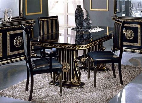 tavoli versace|versace italian table sets.